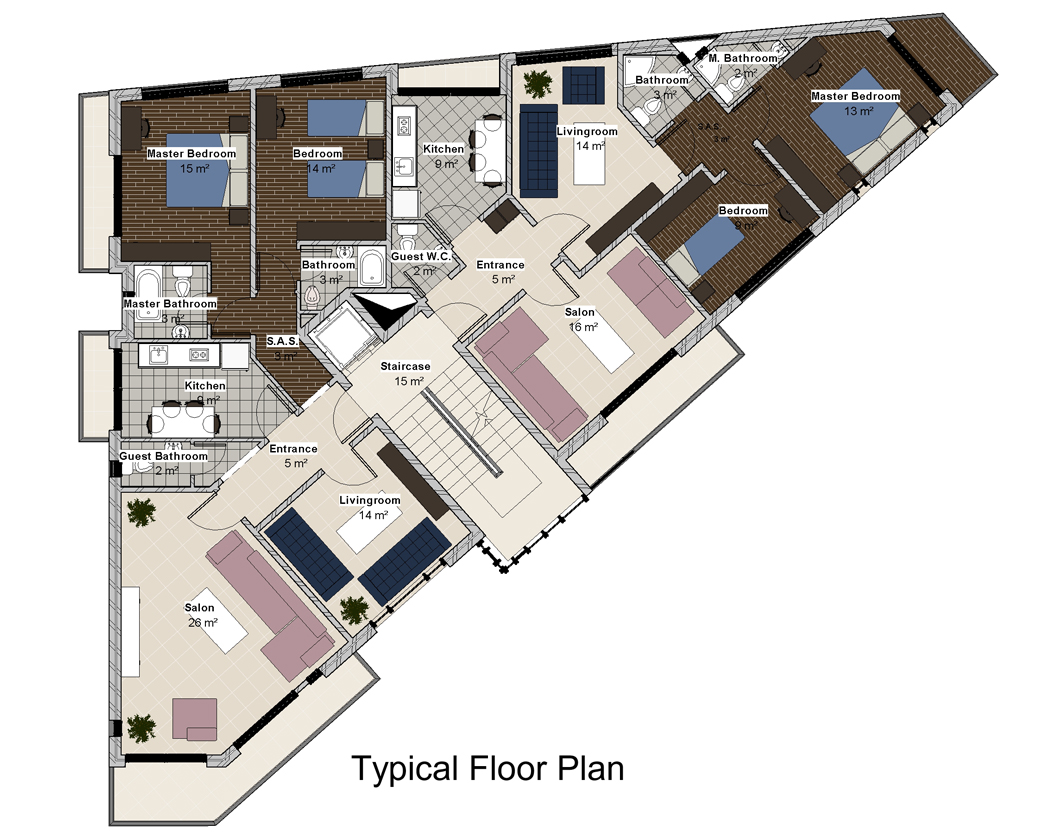 TYPICAL FLOOR PLAN